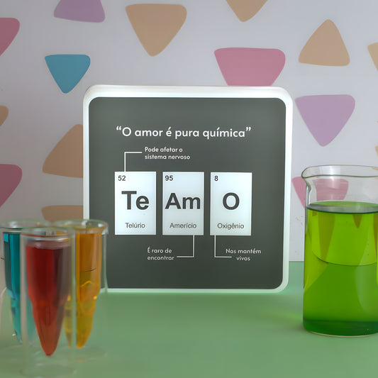 Luminária Química do Amor
