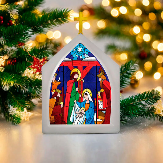 Capela de Natal Presépio Luminária