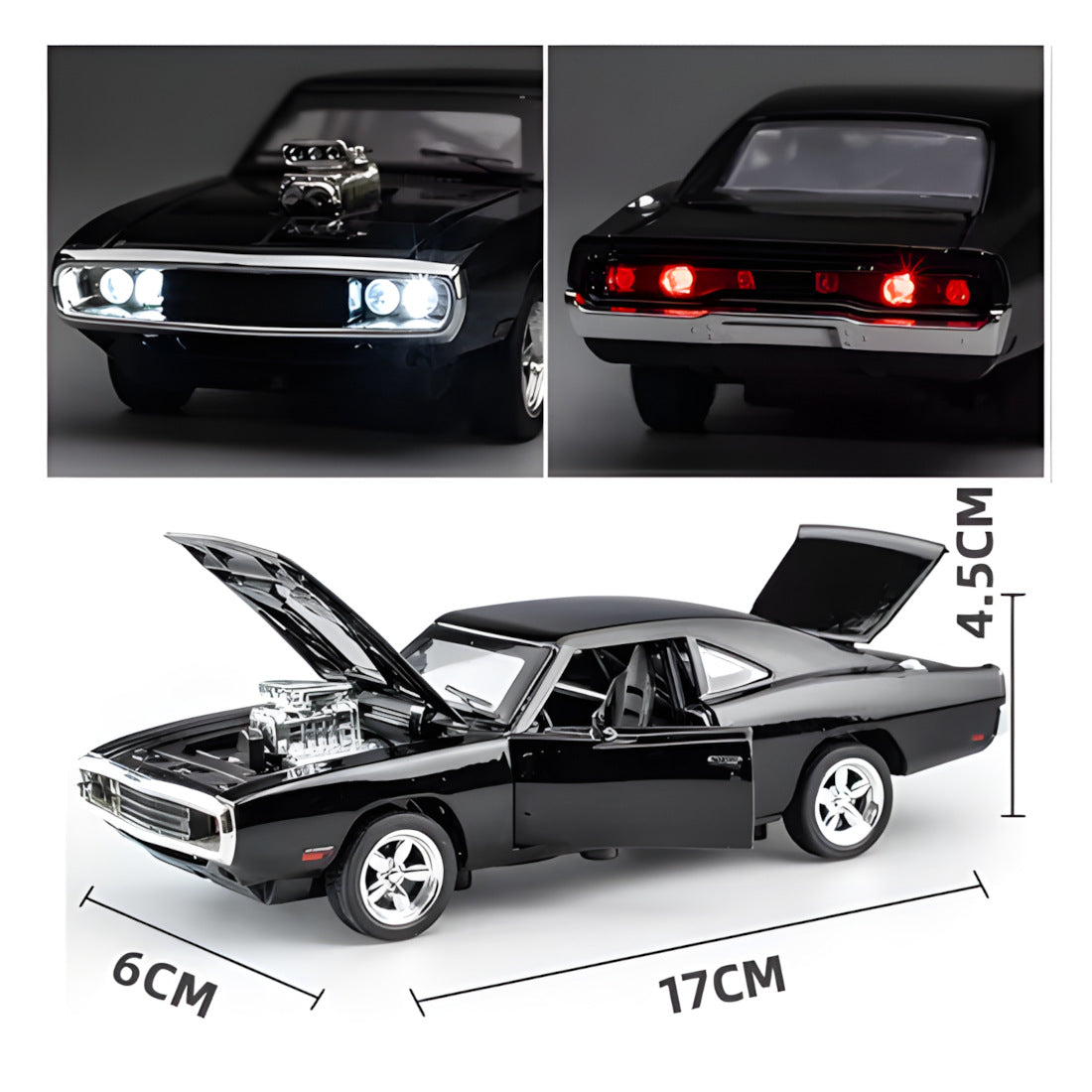Miniatura de carro de ferro