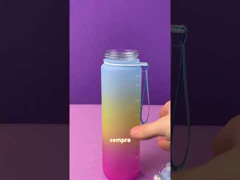 garrafa com canudo 1 litro