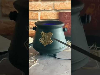 Luminária 3D com Difusor Caldeirão Hogwarts Harry Potter