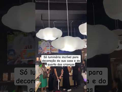 Luminária Tempestade de Nuvens Pendente