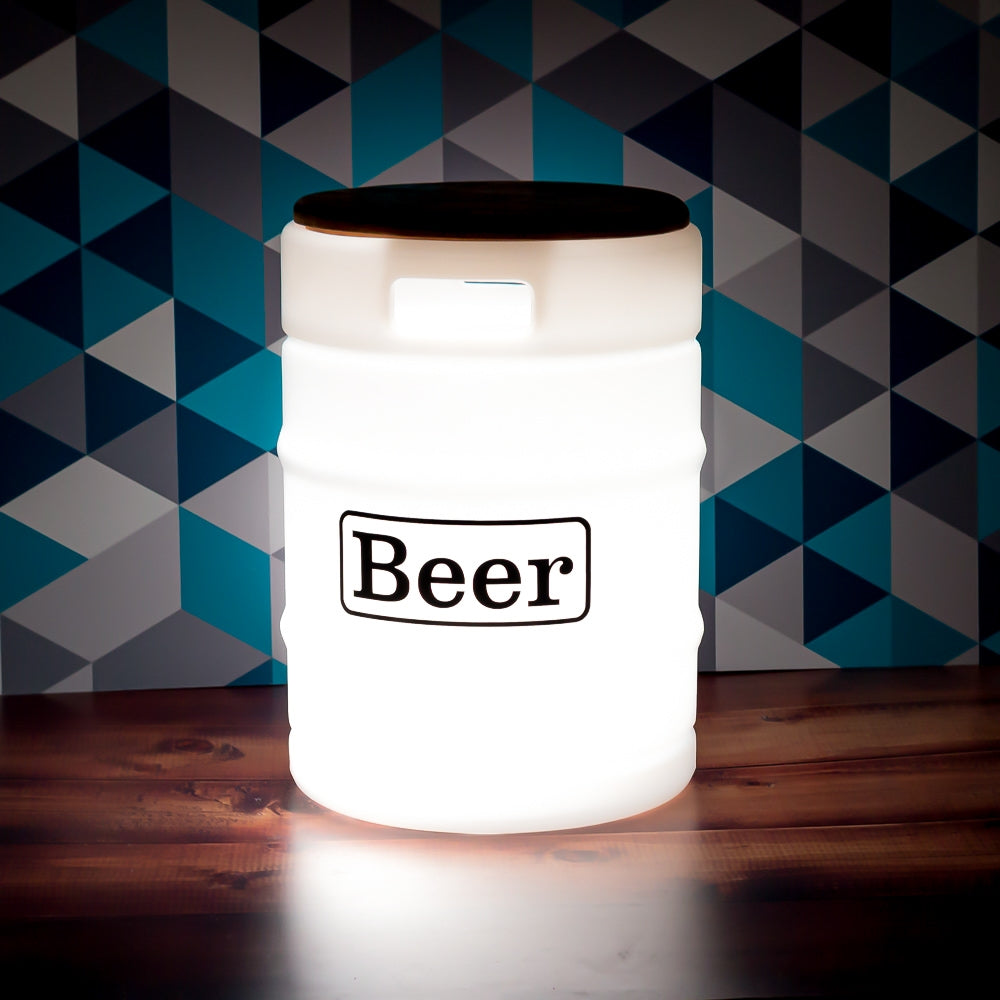 Luminária Banco Barril Beer