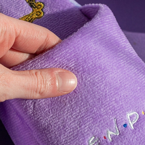 Pantufa Chinelo Friends Purple - Tamanho P