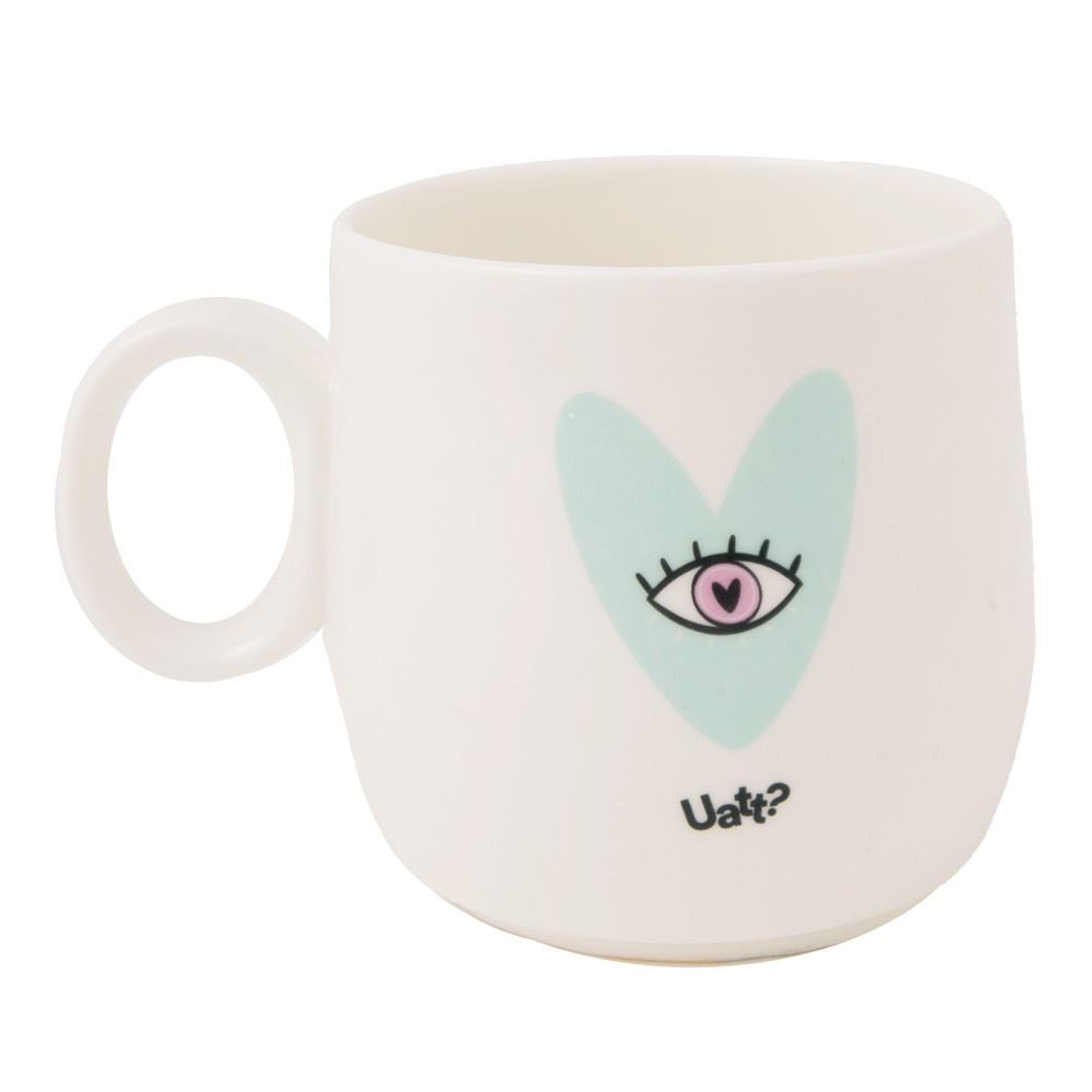 Caneca de Cerâmica - Ver Com O Coração
