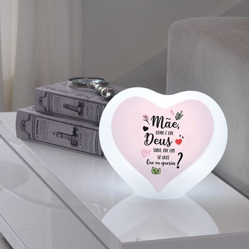 Luminária Coração de Mãe