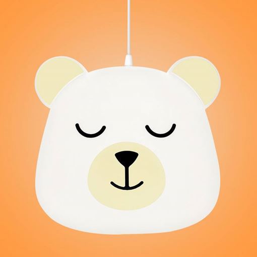 Luminária Urso com Lâmpada RGB Super Cute