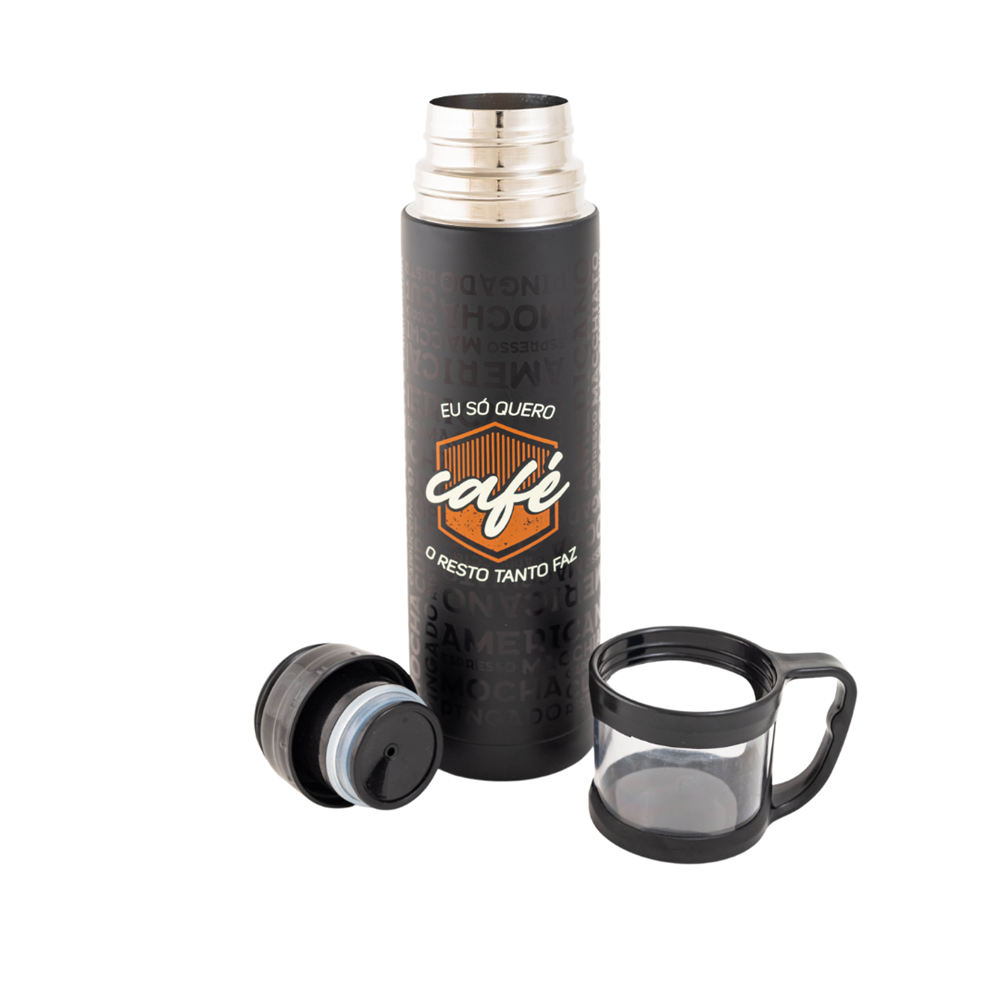 garrafa termica inox caneca