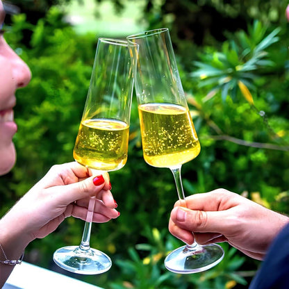 taça de cristal bohemia champagne