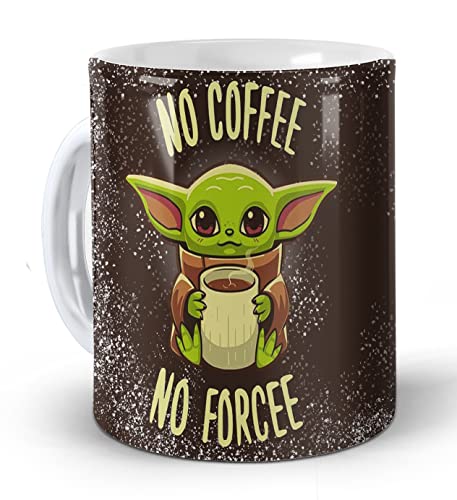 Caneca personalizada com yoda star wars