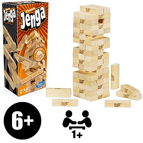 Hasbro Gaming Jenga Jogo Blocos De Madeira