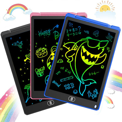 Lousa Mágica Infantil Digital Tablet Escrita Colorida Para Desenho