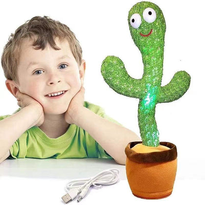 Cacto dançante e falante brinquedo super divertido